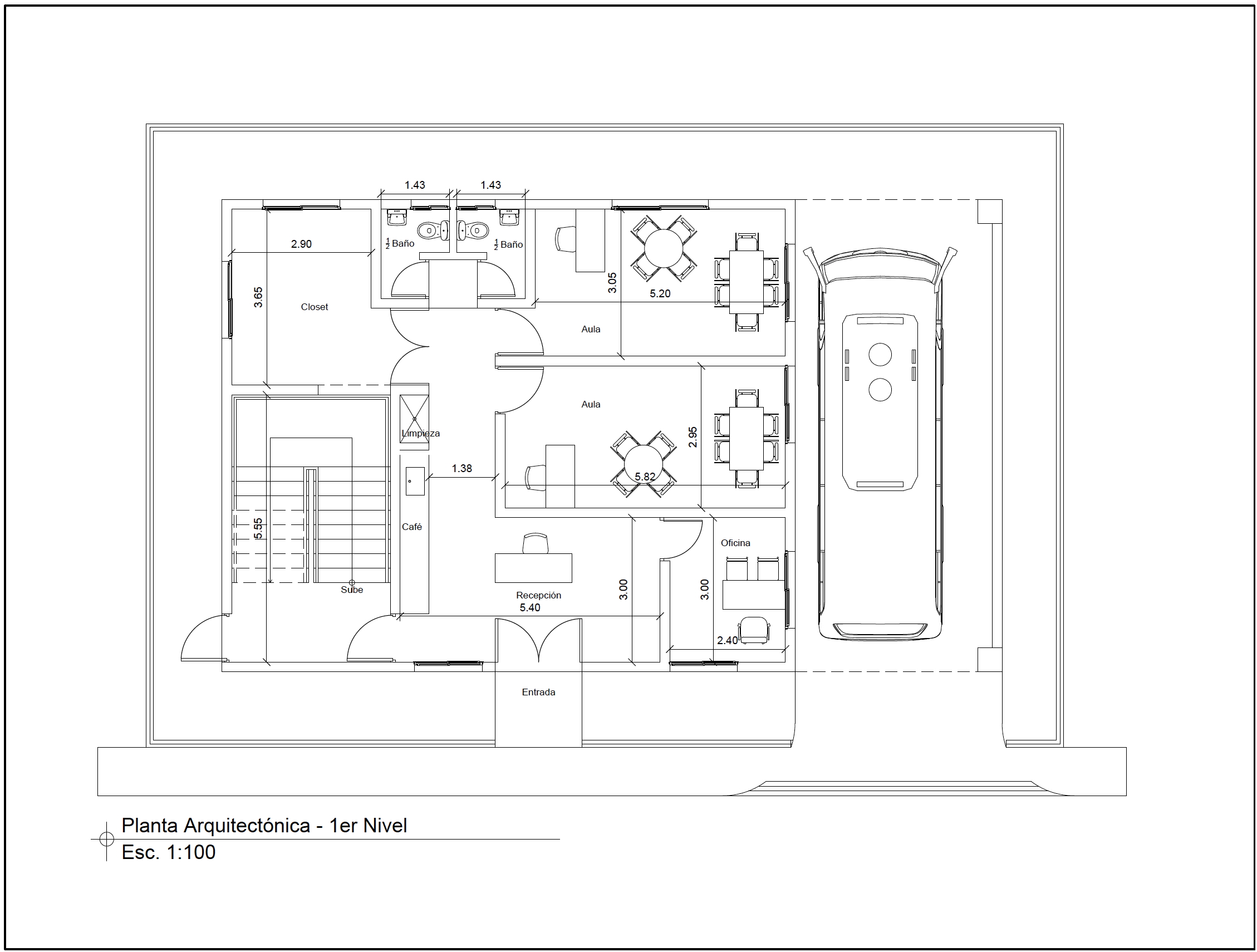 Cienfuegos Community Center - 1st Floor