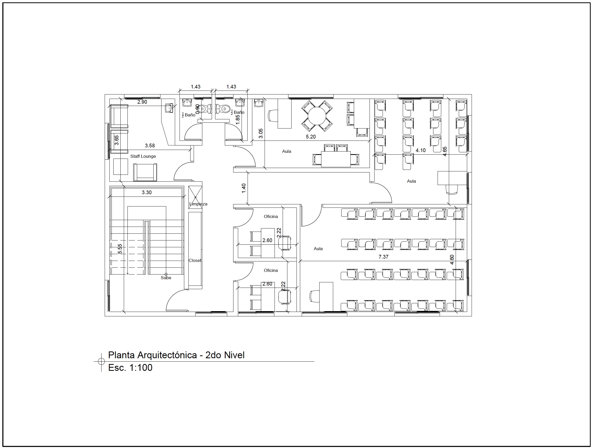 Cienfuegos Community Center - 2nd Floor